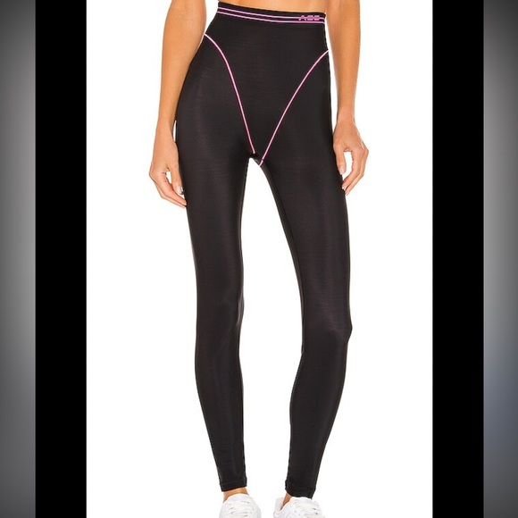 Adam Selman Sport Pants - Adam Selman Sport French Cut Legging in Black